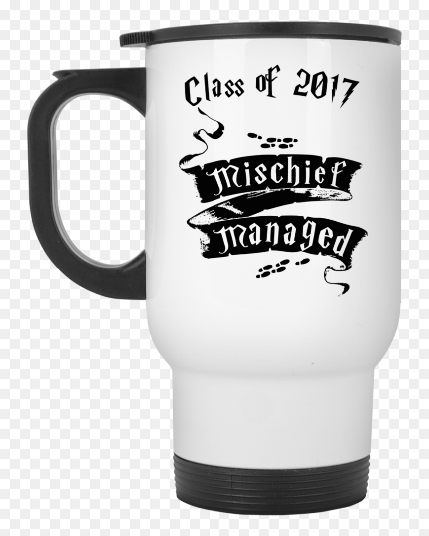 Mischief Managed Class Of Travel Mug Teeholic Png Mischief - Beer Stein, Transparent Png - mischief managed png