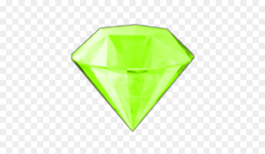 Triangle, HD Png Download - green diamond png
