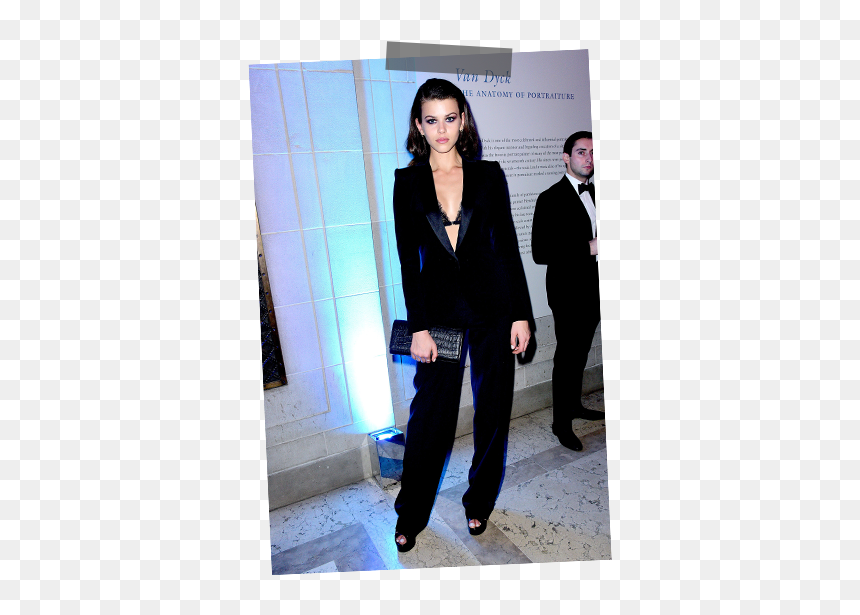 Fashionistas At The Frick - Formal Wear, HD Png Download - emmy rossum png