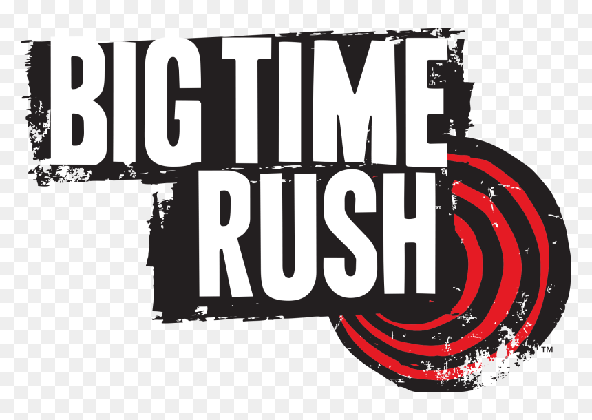 Big Time Rush Series Logo - Big Time Rush Logo, HD Png Download - emmy rossum png