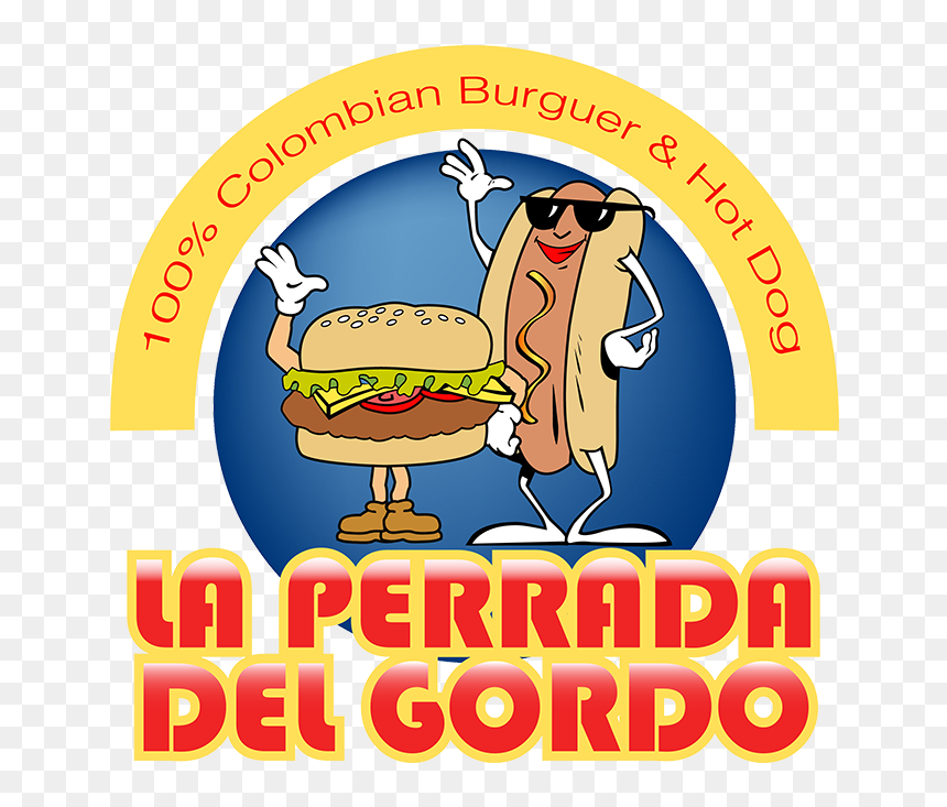 La Perrada Del Gordo - La Perrada Del Gordo Logo, HD Png Download - hot dog vector png