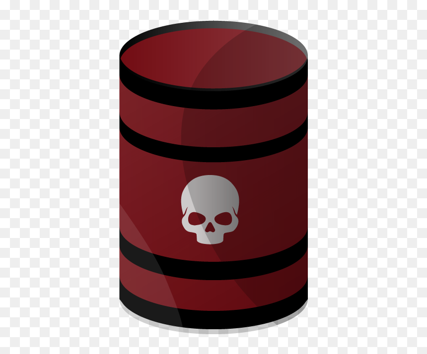 Skull, HD Png Download - toxic barrel png