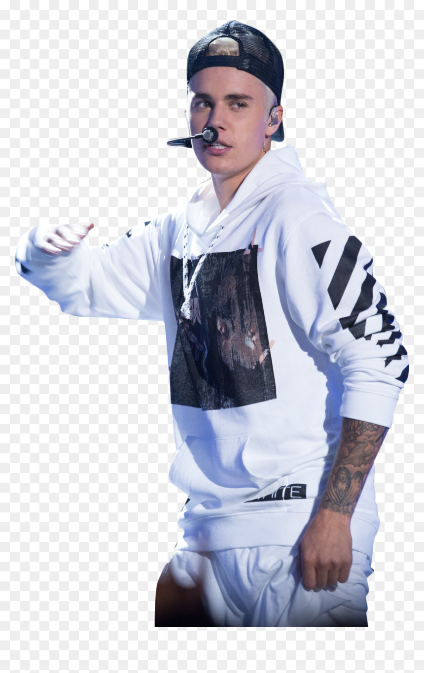 Justin Bieber On Stage - Justin Bieber Singing Png, Transparent Png - bieber png
