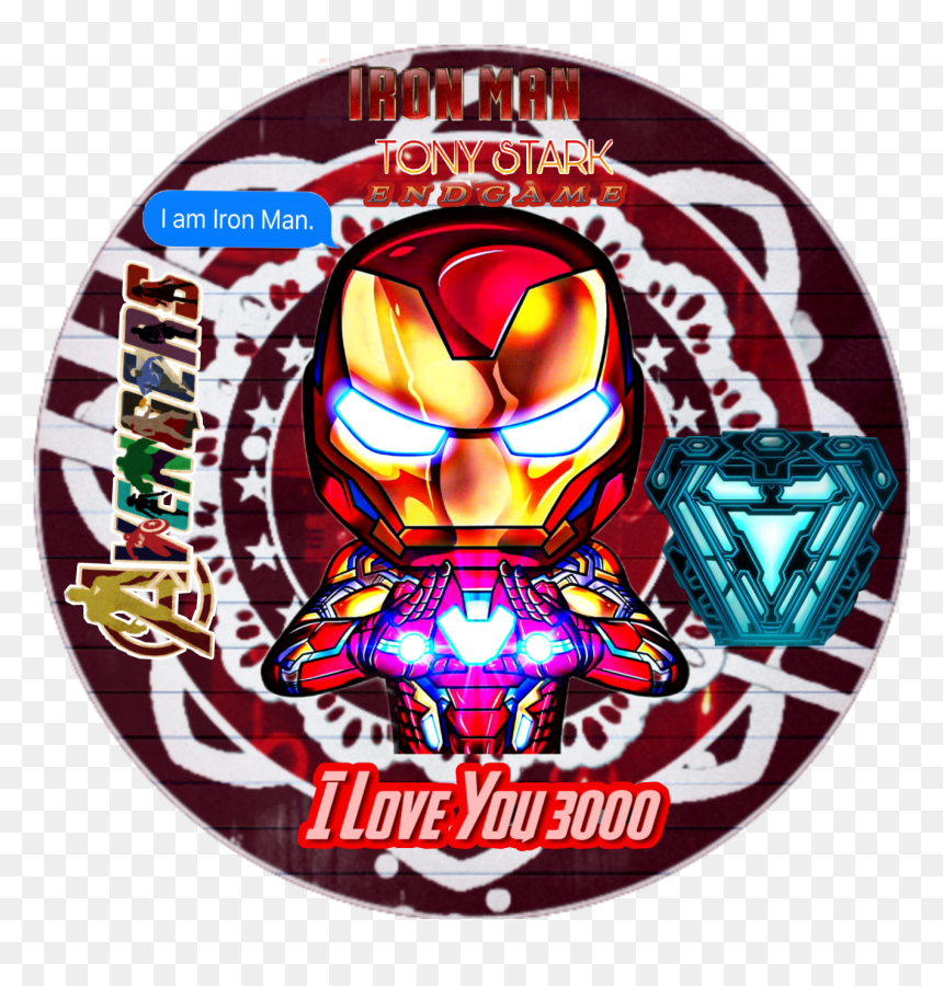 Tony Stark 
i Am Ironman - Marvel Comics, HD Png Download - iron man symbol png