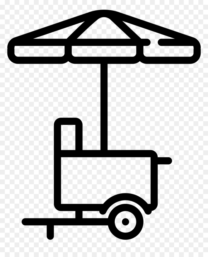 Hot Dog Stand - Garden Furniture Graphics, HD Png Download - hot dog vector png