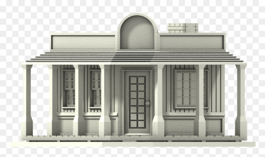 House, HD Png Download - old building png