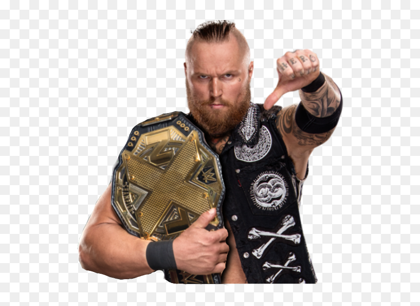 Aleister Black Nxt Championship, HD Png Download - heath slater png