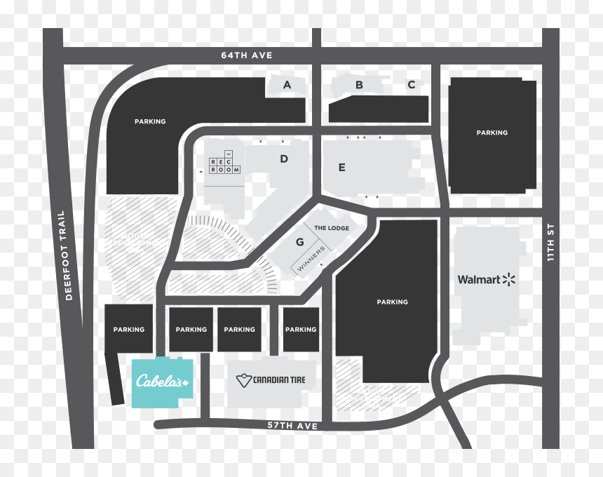 Cabela’s Map - Deerfoot City, HD Png Download - cabela's logo png