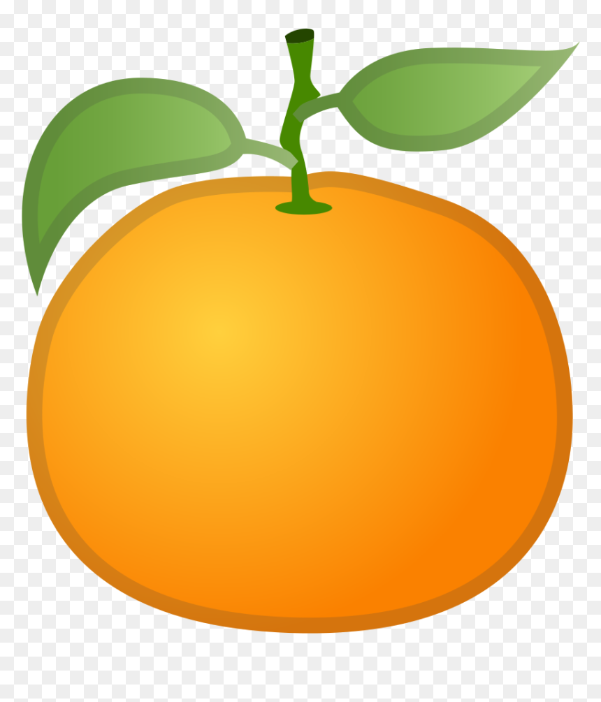Tangerine Icon - Emoji Orange, HD Png Download - tangerine png