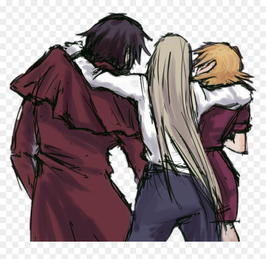 #hellsing #hellsingultimate #hellsingabridged #alucard - Hellsing Alucard Hug, HD Png Download - hellsing png