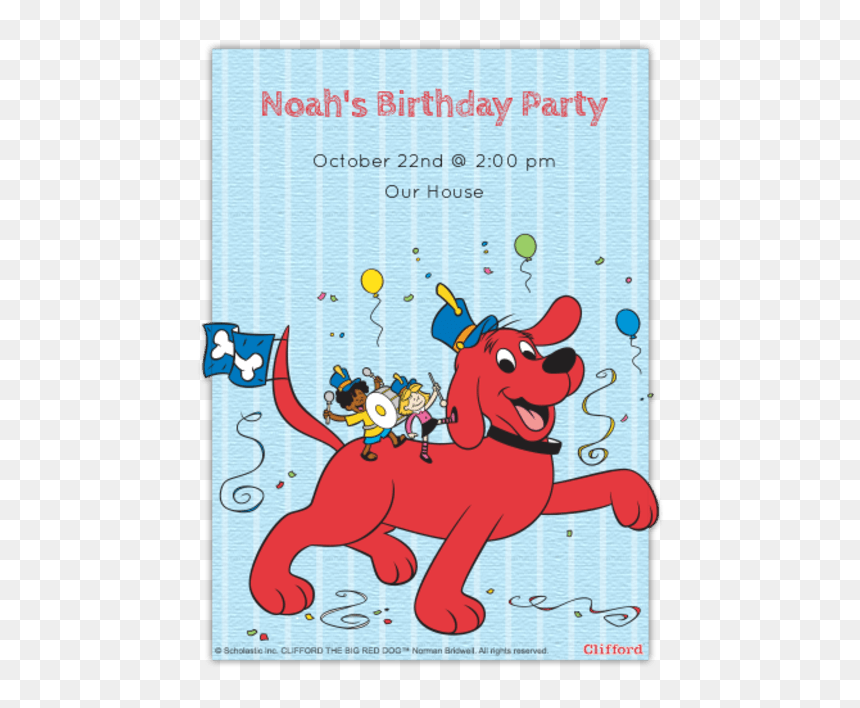 Clifford Vhs Everyone Loves Clifford, HD Png Download - clifford the big red dog png
