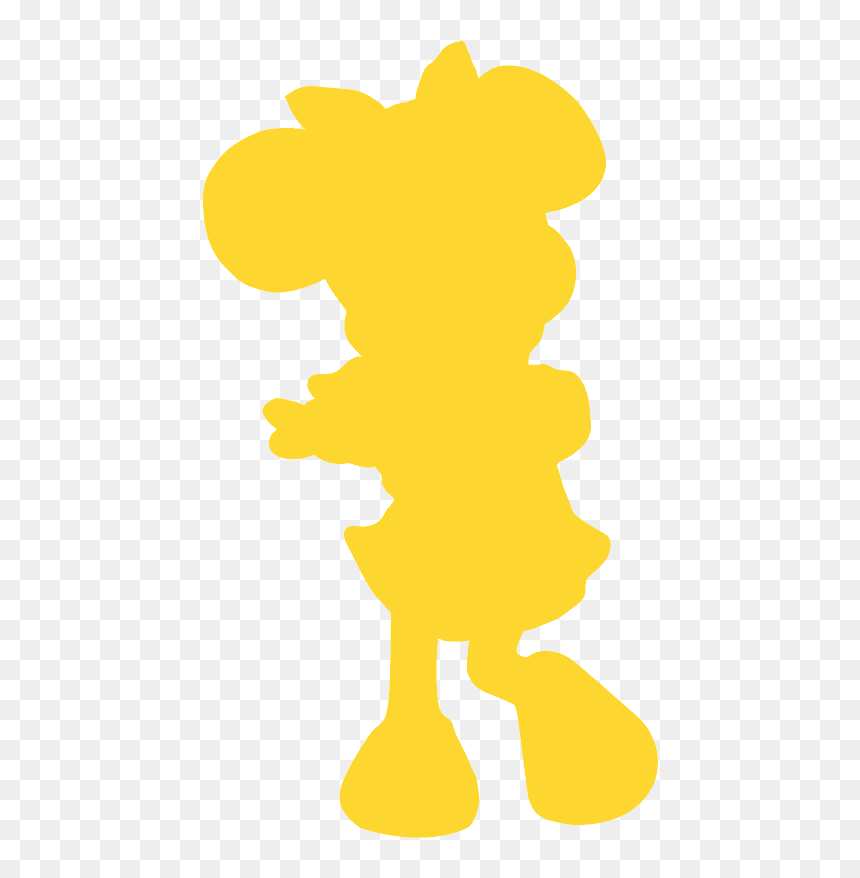 Illustration, HD Png Download - minnie mouse silhouette png
