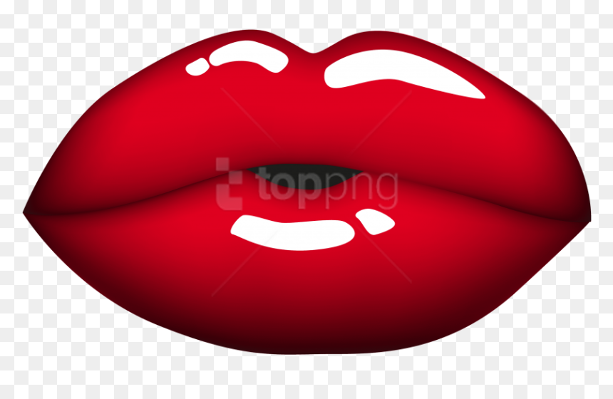 Free Png Download Red Mouth Clipart Png Photo Png Images - Big Lips Clip Art, Transparent Png - mouth clipart png
