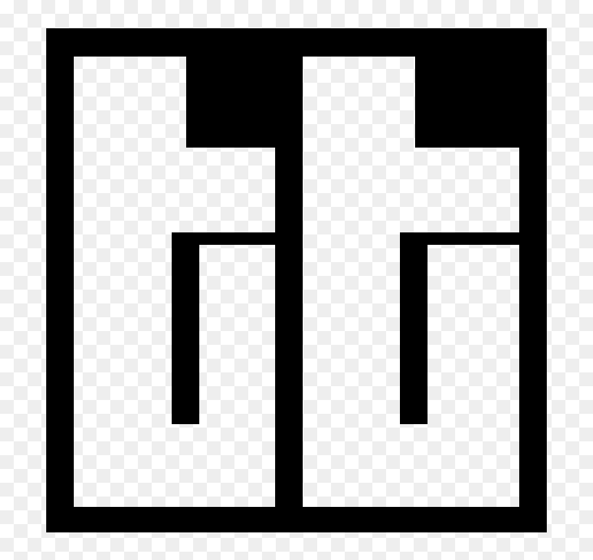 Teetrnd - Black-and-white, HD Png Download - rammstein logo png