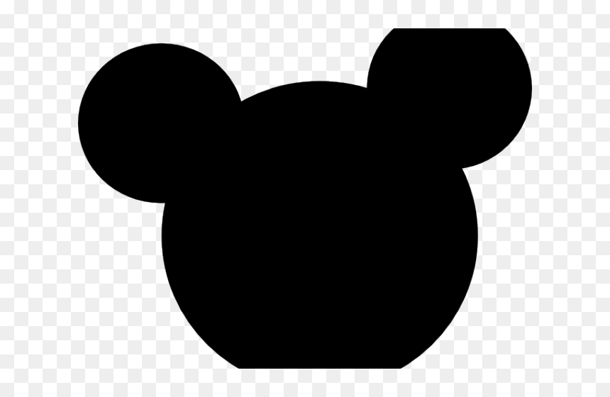 Minnie Mouse Silhouette, HD Png Download - minnie mouse silhouette png