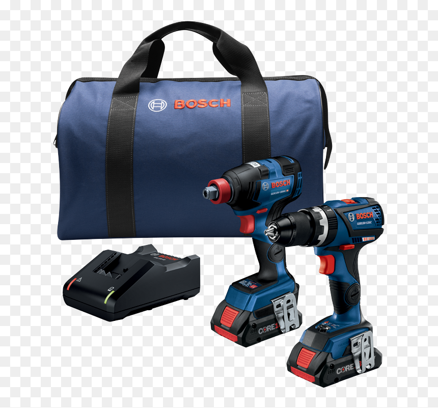 Gxl18v 251b25 18v 2 Tool Combo Kit With Connected Ready - Bosch Tool Combo Kit, HD Png Download - handyman tools png
