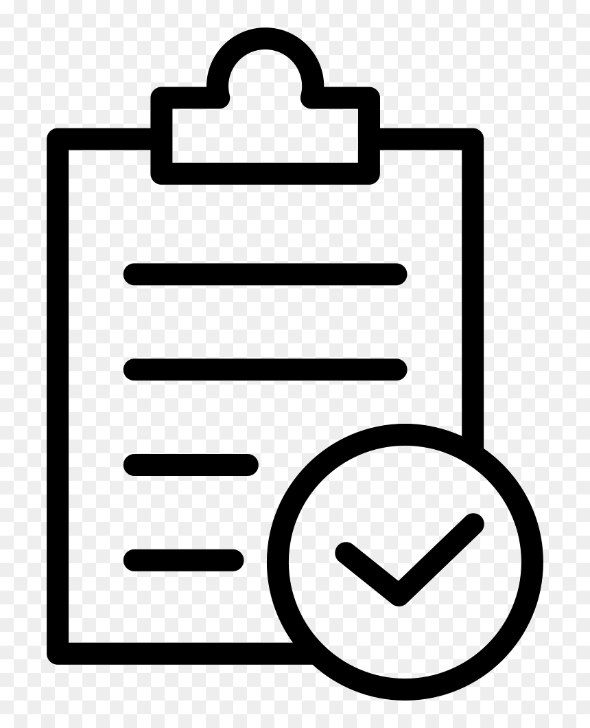 Verified List Of Exercises Of A Gymnast On A Clipboard - Diet Symbol Png, Transparent Png - verified png