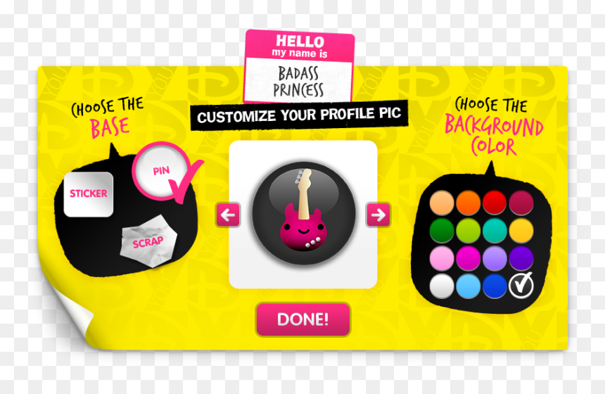 Circle, HD Png Download - hello my name is sticker png