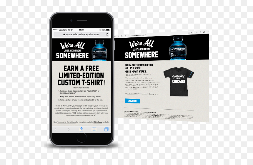 Iphone, HD Png Download - powerade logo png
