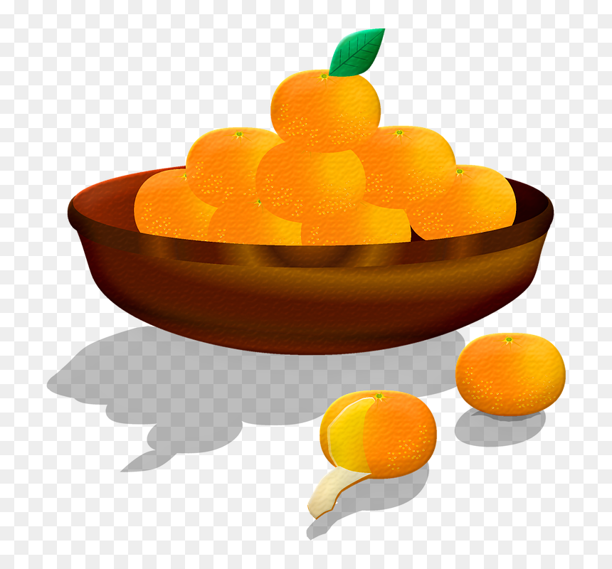 Mandarin Orange, HD Png Download - tangerine png