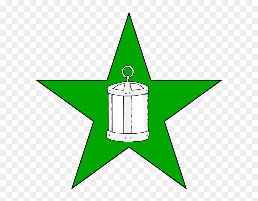 On A Mullet Vert A Lantern Argent - Hap Arnold Wings Svg, HD Png Download - green lantern symbol png