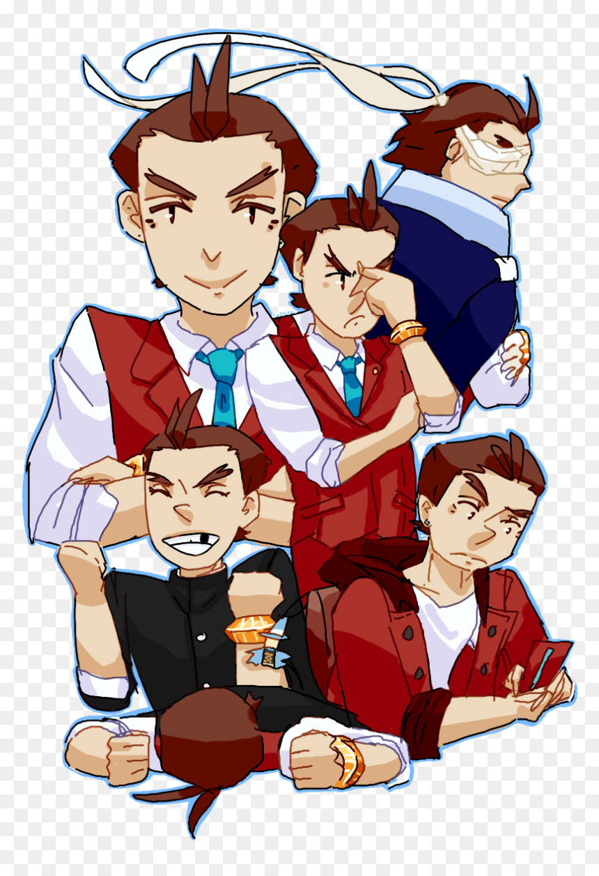 Cartoon, HD Png Download - apollo justice png