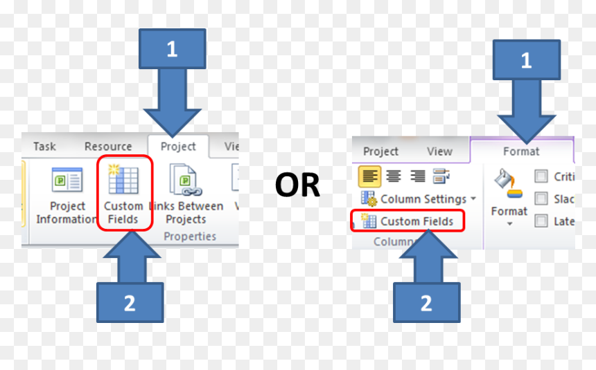 This Will Open The Custom Fields Dialog Box For Number1, HD Png Download - dialog box png