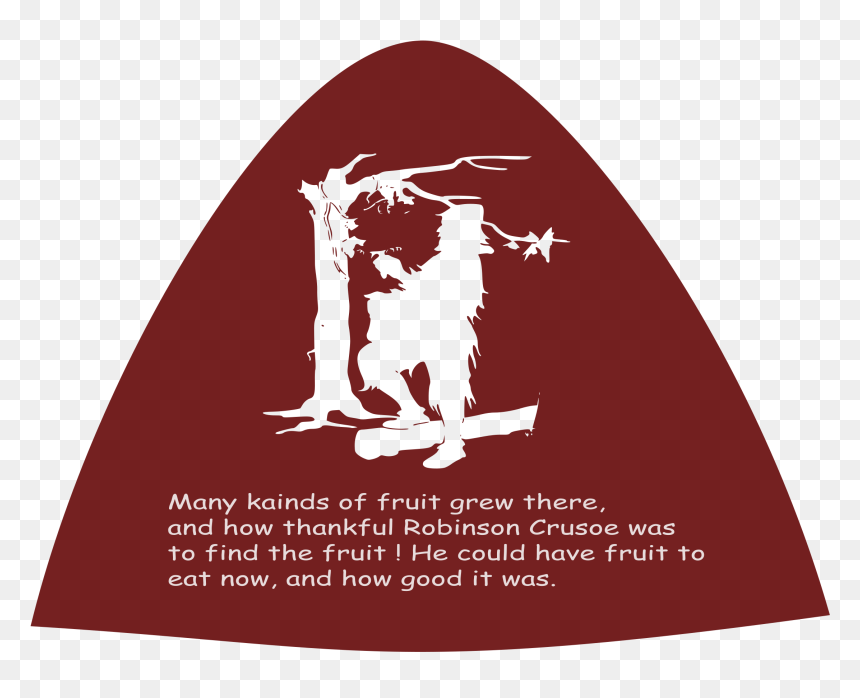 Robinson Crusoe Silhouette 02 Clip Arts - Icon, HD Png Download - skateboard silhouette png