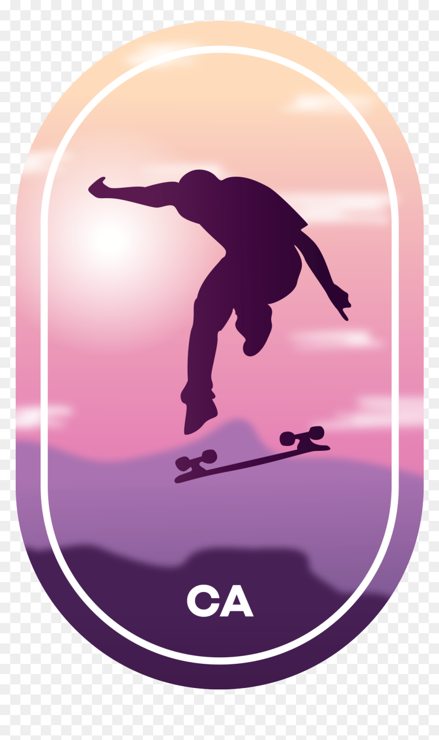 Skate Flip"
 Class="lazyload Lazyload Mirage Featured - Skateboarding, HD Png Download - skateboard silhouette png