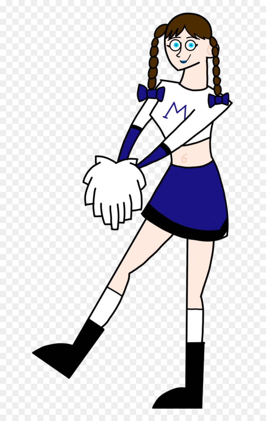 Cartoon Clipart , Png Download - Cartoon, Transparent Png - cheerleader clipart png