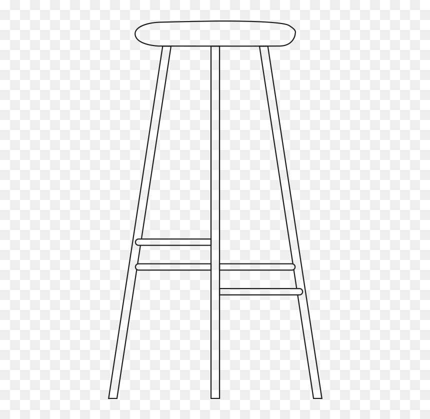 Pebble Bar Stool Illustration - Bar Stool, HD Png Download - bar stool png