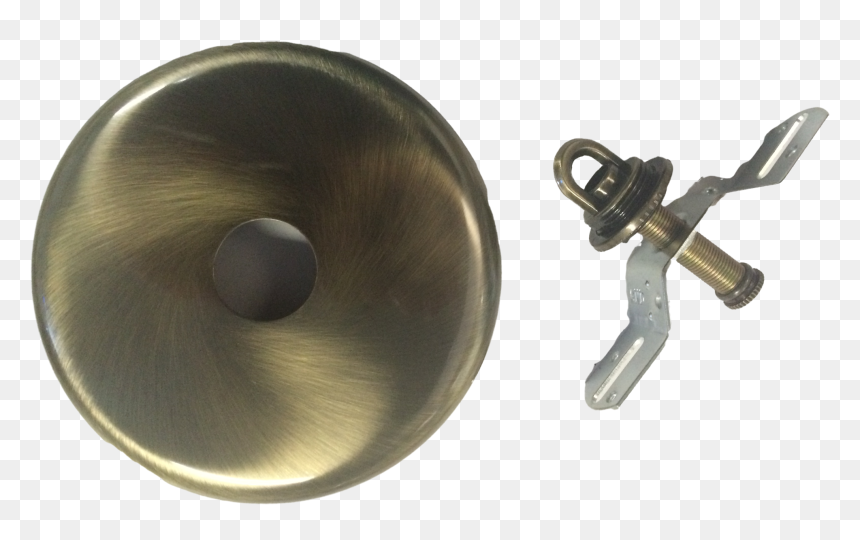 Sign Pole / Post Plate Cover Brushed Bronze - Cannon, HD Png Download - sign pole png