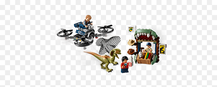 Dilophosaurus Escape Lego, HD Png Download - dilophosaurus png