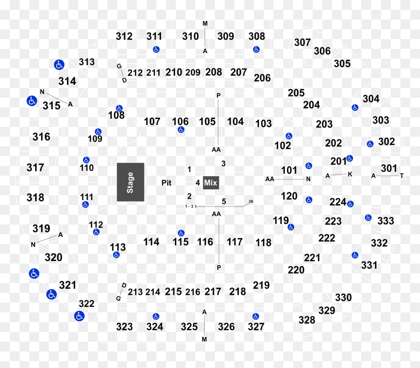 Bridgestone Arena Harry Styles Seating, HD Png Download - breaking benjamin logo png