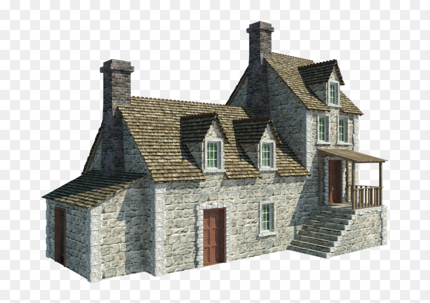 Portable Network Graphics, HD Png Download - old building png