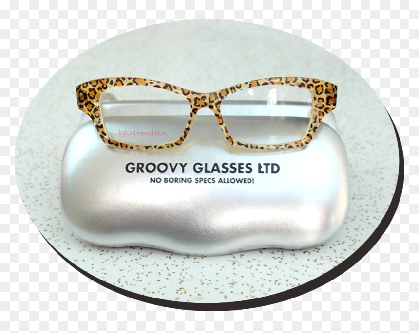 Groovy Glasses Designer Eyewear - Reflection, HD Png Download - hippie glasses png