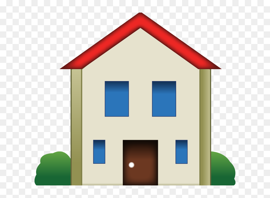 House Emoji Png, Transparent Png - art emoji png