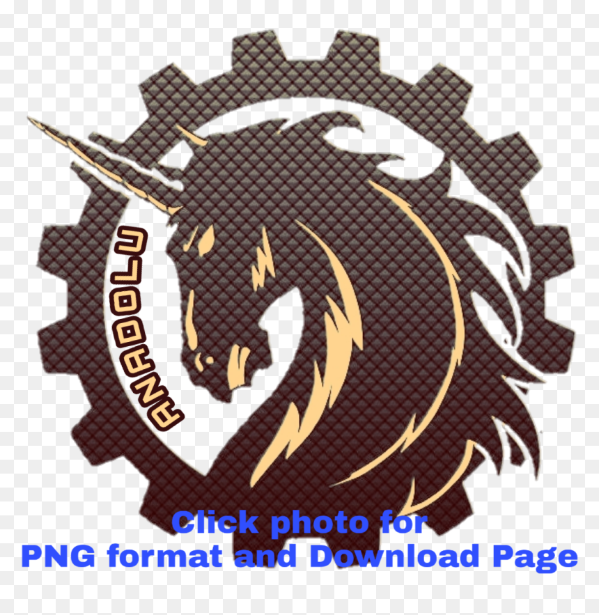Black Unicorn Logo Png, Transparent Png - panda logo png