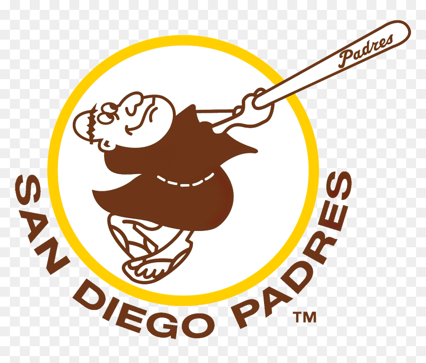 Logo San Diego Padres Brown, HD Png Download - padres png