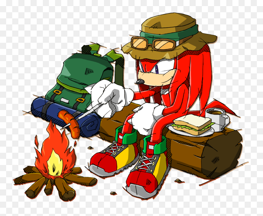 Transparent Knuckles The Echidna Png - Knuckles The Echidna And Master Emerald, Png Download - knuckles the echidna png