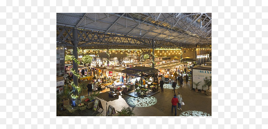 Content Dam Leds Onlinearticles 2019 02 Reggiani020819 - Kitchens At Old Spitalfields Market, HD Png Download - old building png