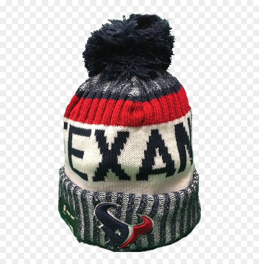 Sold Out Houston Texans Nfl 17 Sideline Pom Toque - Knit Cap, HD Png Download - texans png