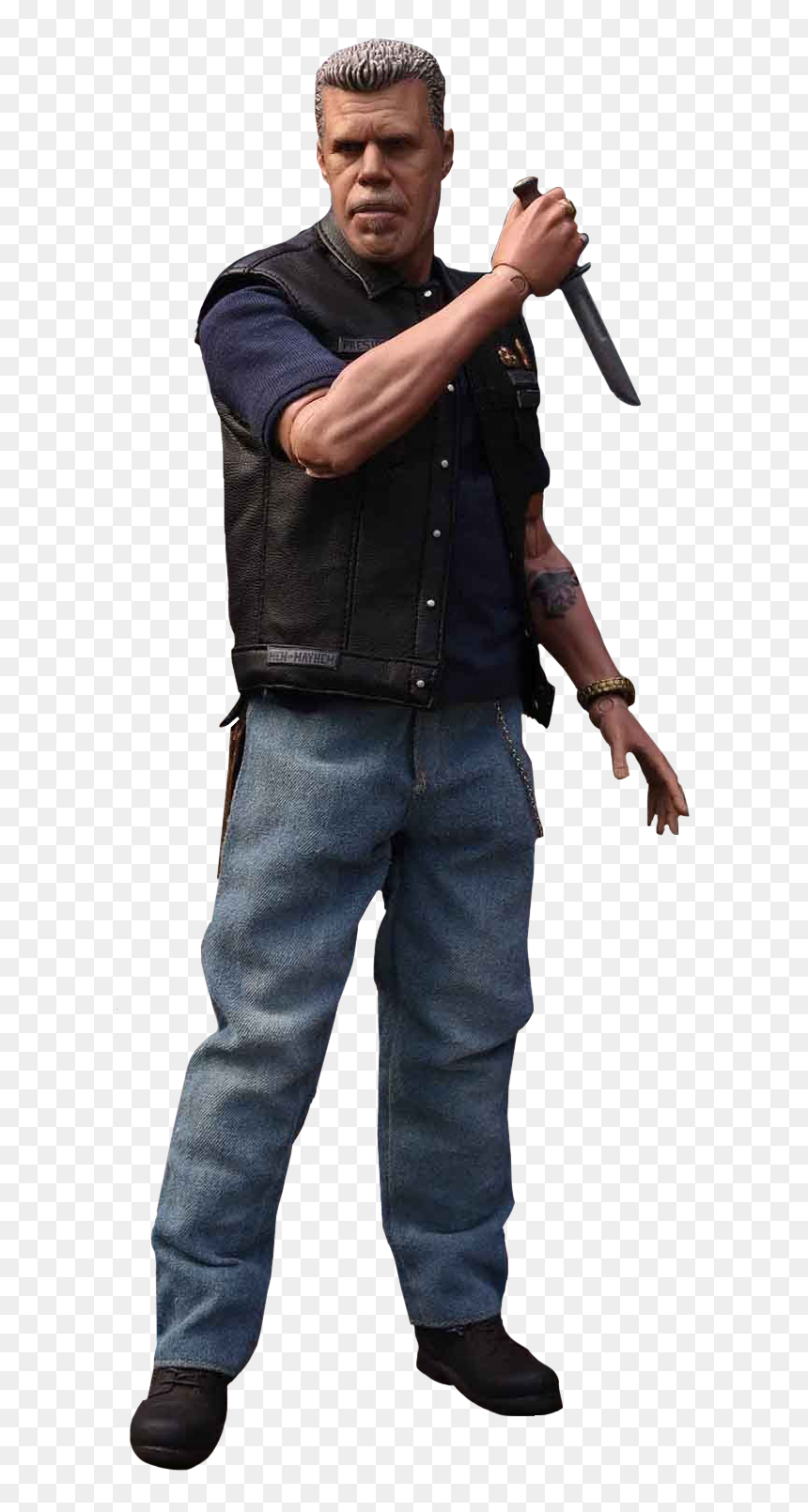Clay Morrow 1/6th Scale Action Figure - Roman Reigns Full Body, HD Png Download - sons of anarchy png