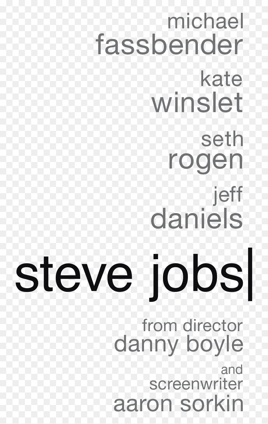 Michael Fassbender Signed Steve Jobs Autographed , - Poster, HD Png Download - michael fassbender png