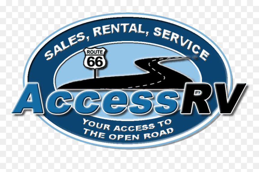 Access Rv Logo To Home - Label, HD Png Download - route 66 logo png