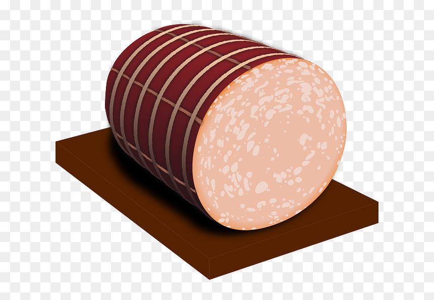 Salame Clipart - Deli Meat Clipart, HD Png Download - salami png
