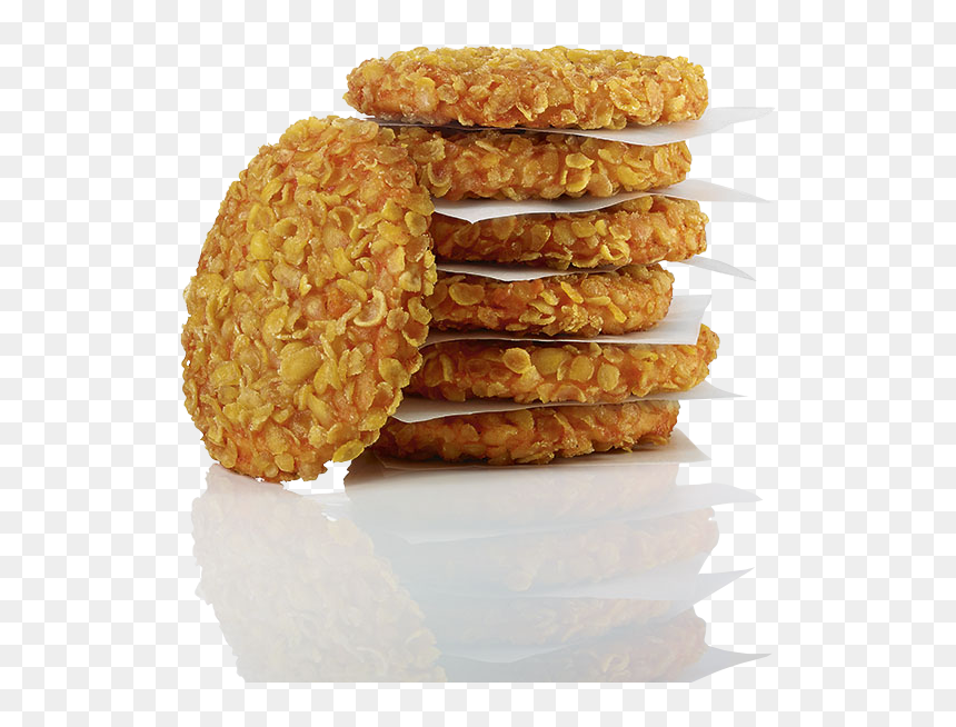 Poulet Pané Corn Flakes , Png Download - Veggie Burger Patty Png, Transparent Png - flakes png