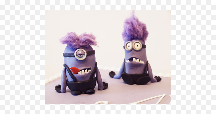 Evil Purple Minions Tegnefilmsfigurer - Plush, HD Png Download - evil minion png
