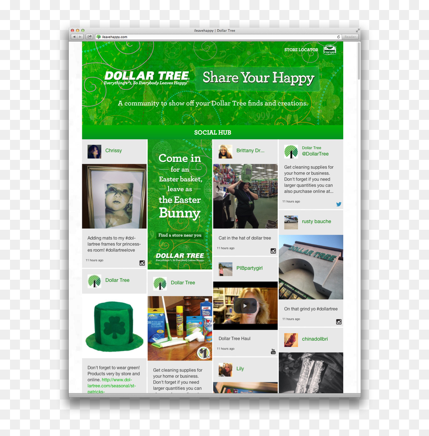 Web Page, HD Png Download - dollar tree png