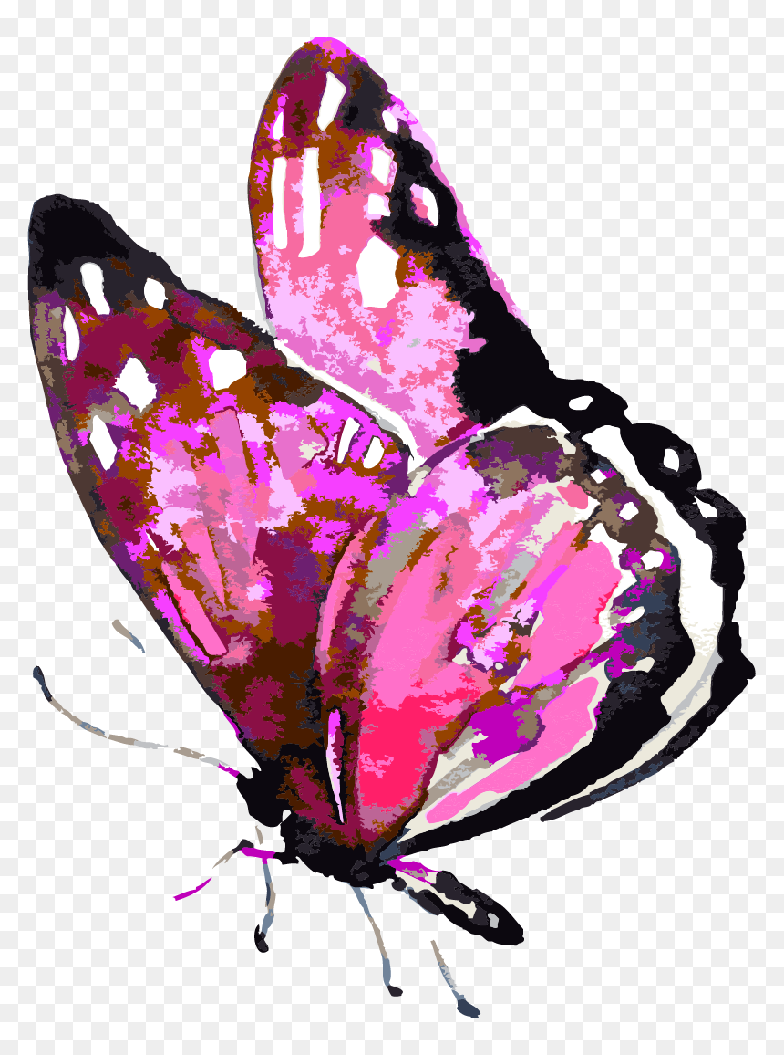 Beyond Fear To Freedom - Yellow Butterfly Watercolor, HD Png Download - watercolor butterfly png